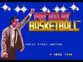 Pat Riley Basketball (Beta) Title Screen
